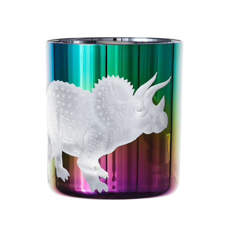 Perfect for paleontologists and dinosaur lovers alike, our breathtakingly detailed DINOSAURS I collection features six different prehistoric creature-themed motifs that are available either individually or as a set of six glasses. An absolutely essential component of any complete barware set, our Double Old Fashioned is perfect for whiskey or any other on-the-rocks beverage.