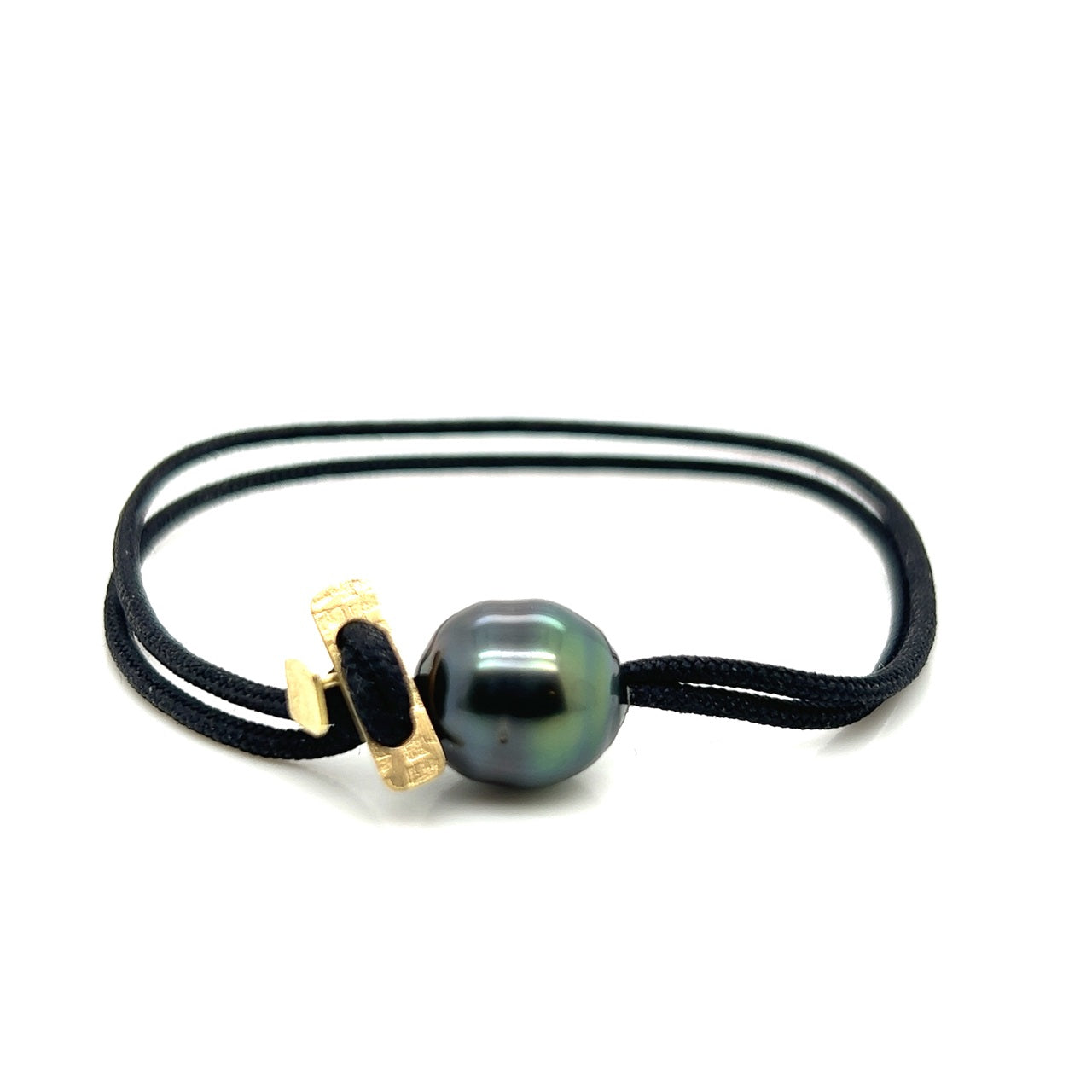 18K Tahiti Pearl Cord Bracelet