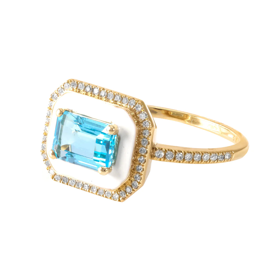 BLUE TOPAZ RING