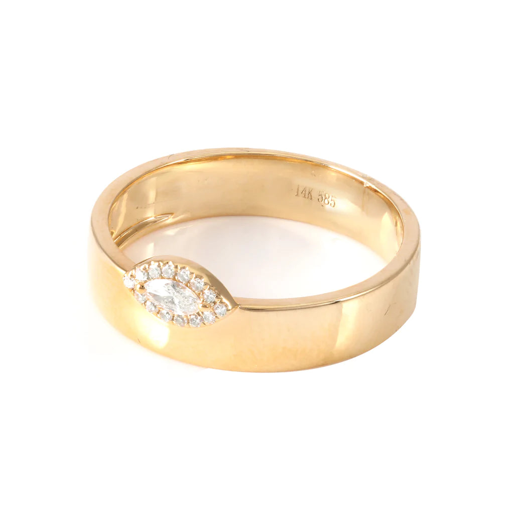 MARQUISE BAND RING