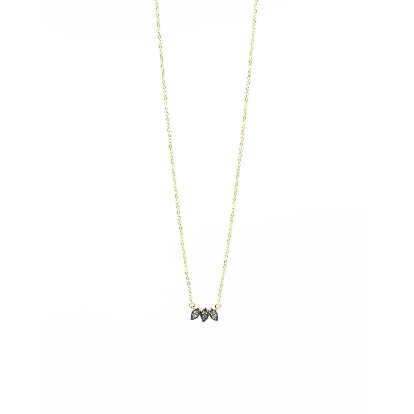 Fleur BloomTriple Petal Necklace
