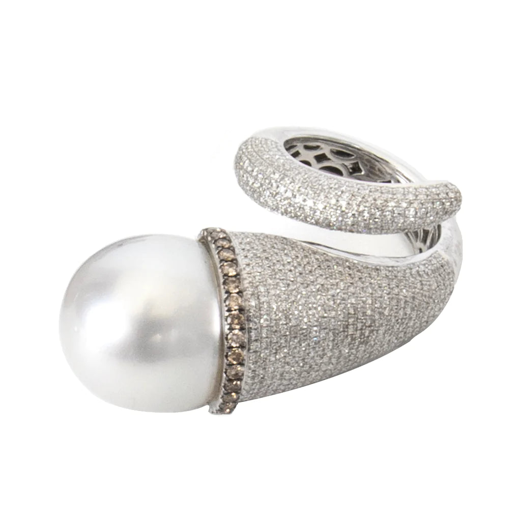 PEARL SWIRL RING