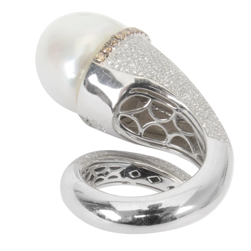 PEARL SWIRL RING