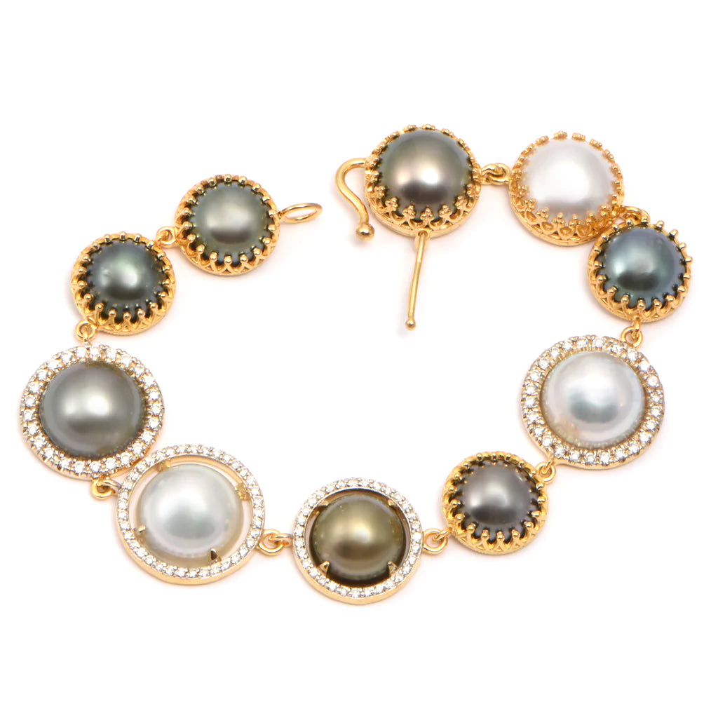 PEARL SLICE BRACELET