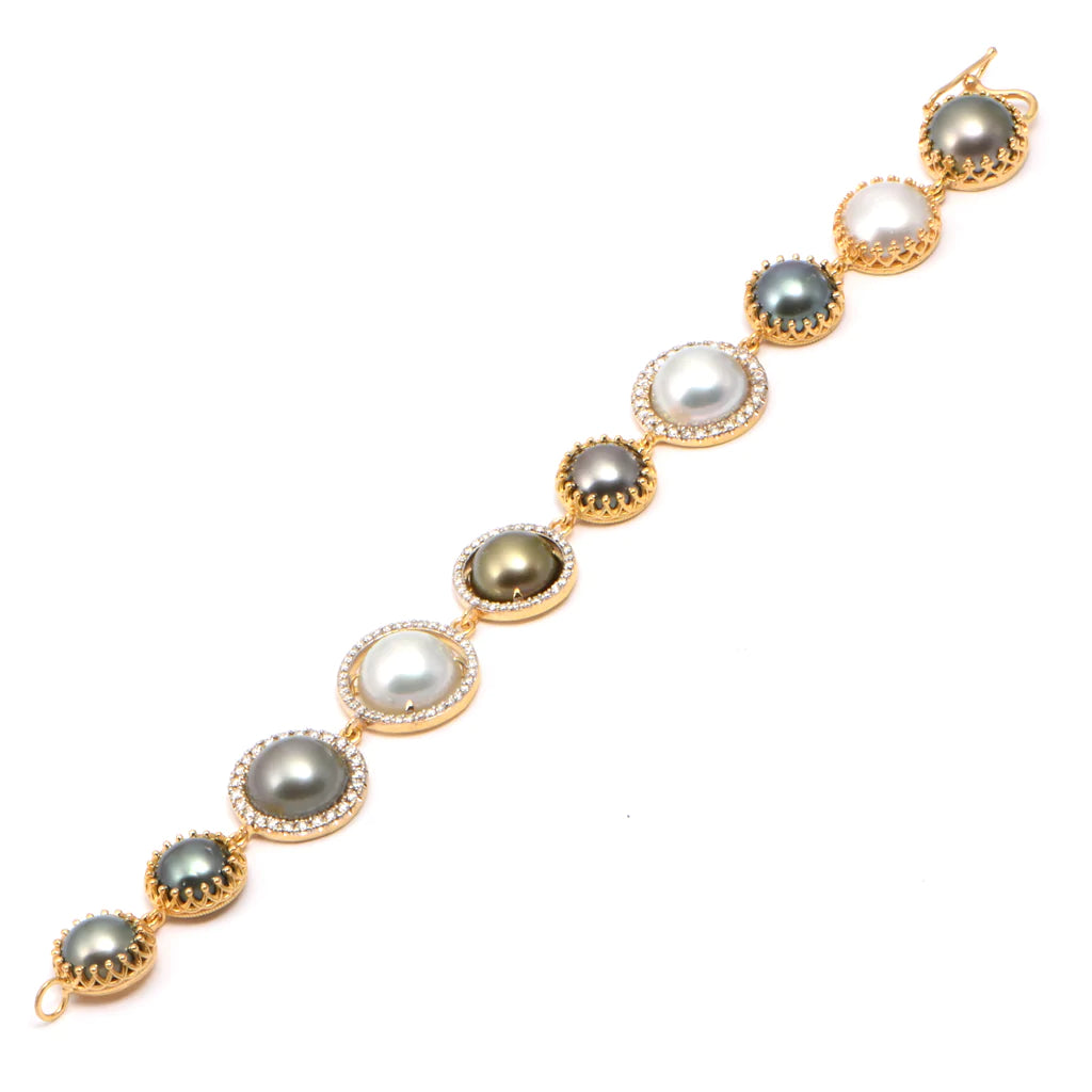 PEARL SLICE BRACELET