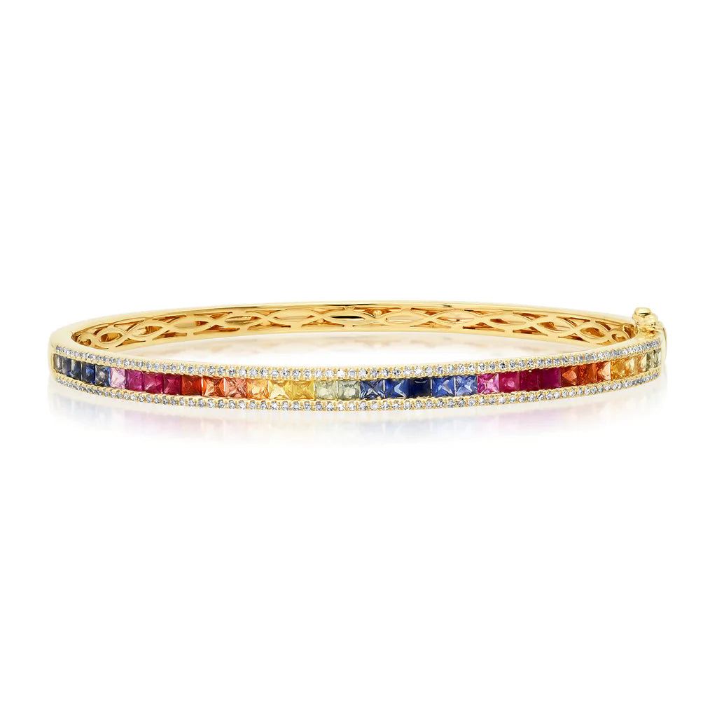 SAPPHIRE DIAMOND BRACELET