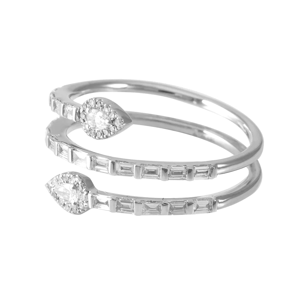 DIAMOND SNAKE RING