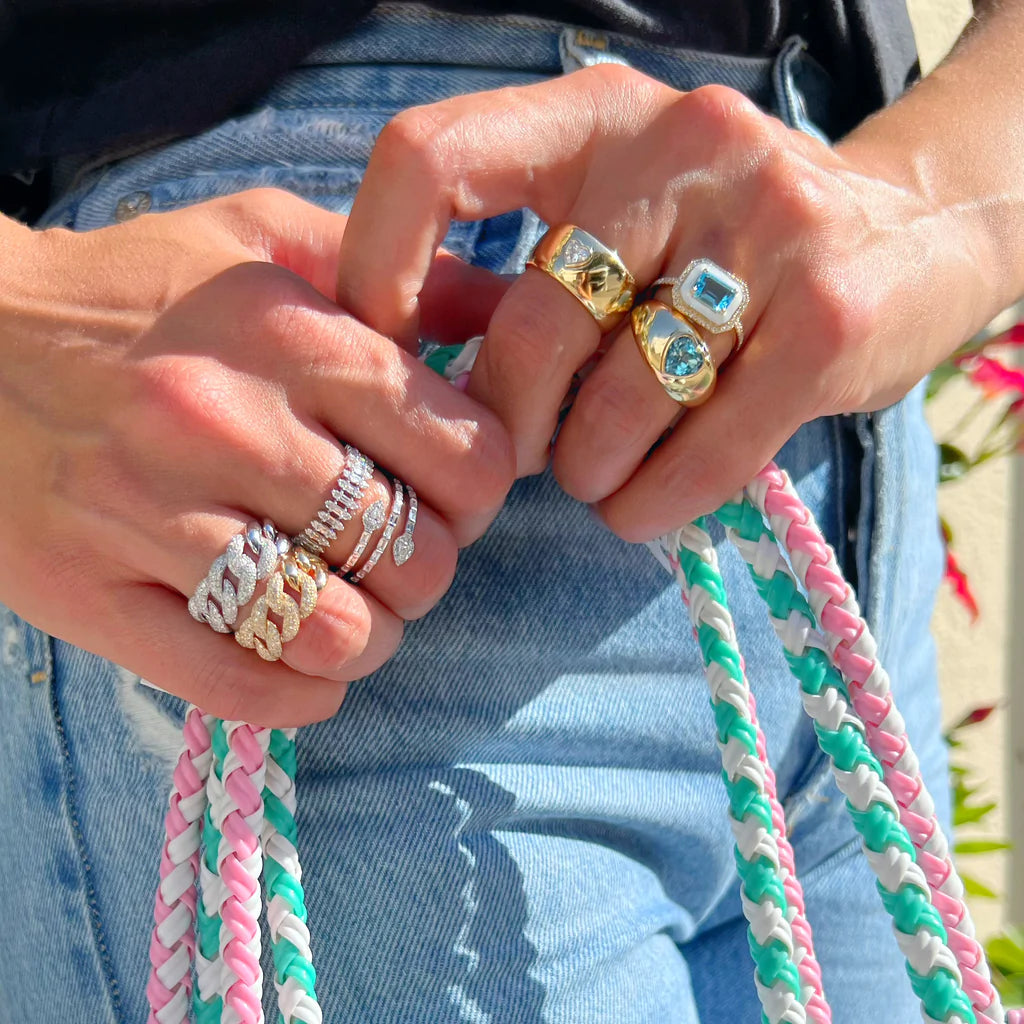 DIAMOND SNAKE RING