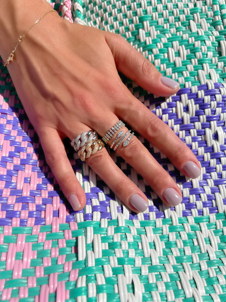 DIAMOND SNAKE RING