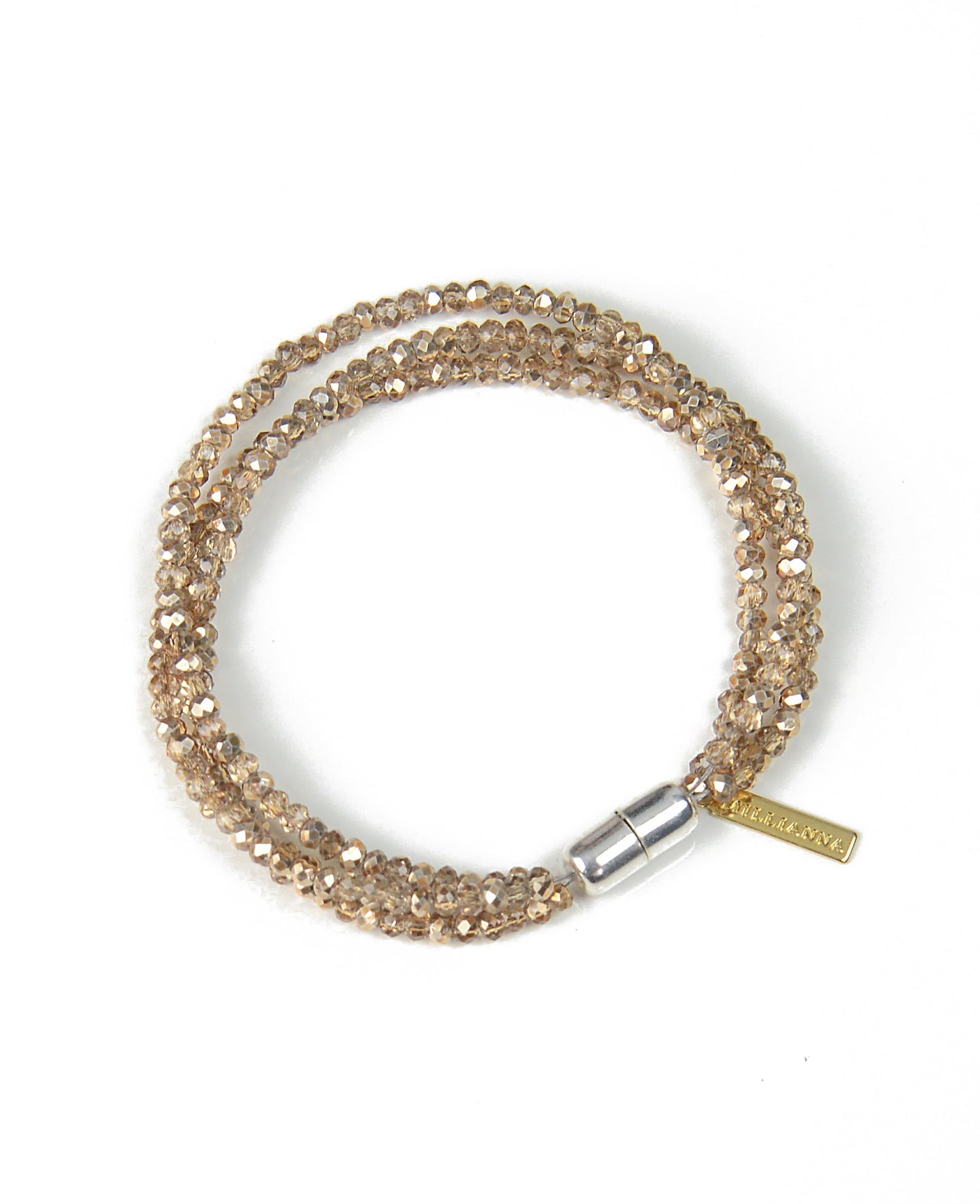 Tri-Strand in Gold Dust