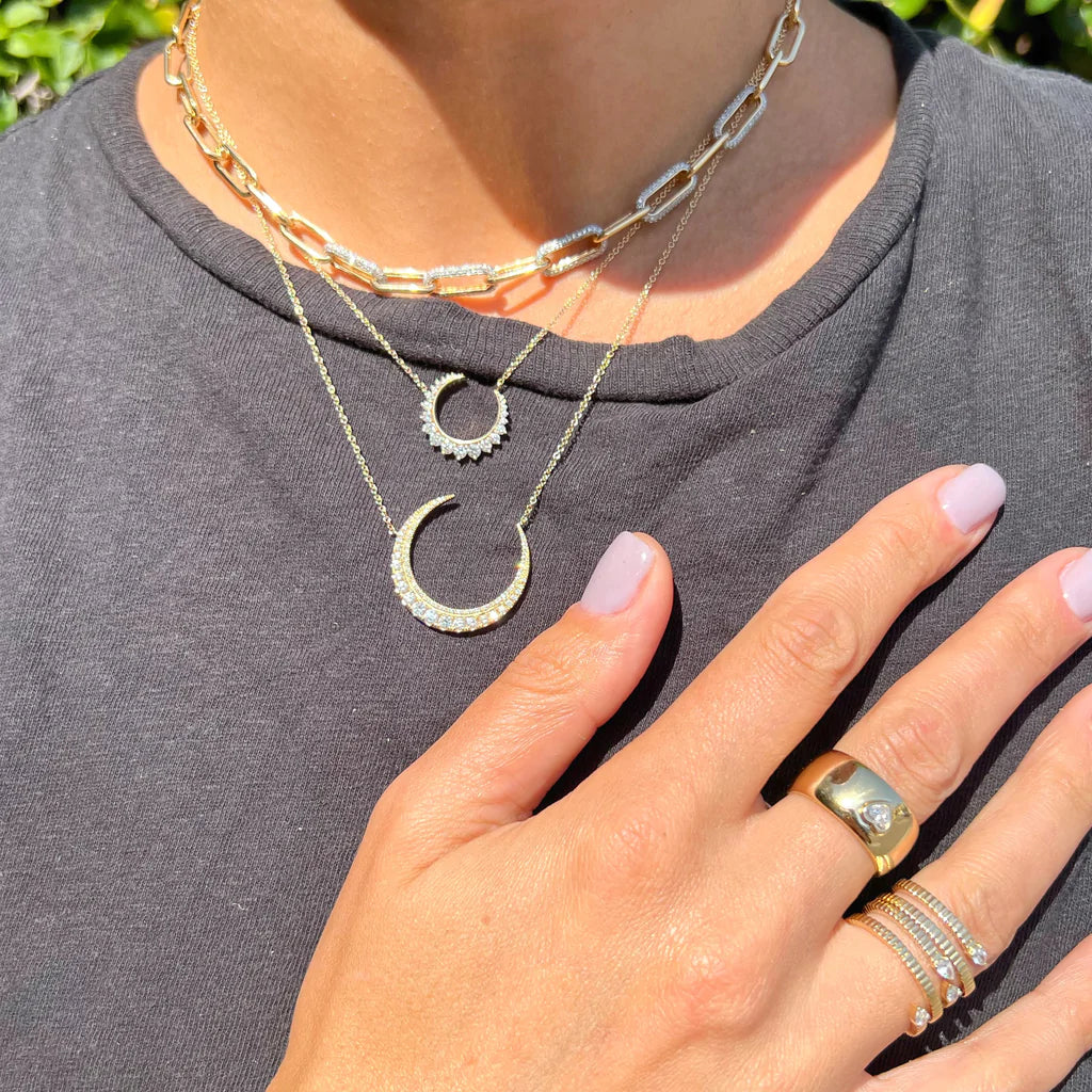 DIAMOND TWIST RING