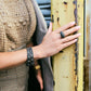 Industrial Finish Honeycomb Metro Hinge Bracelet