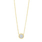 Nautical Button Necklace