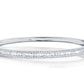 1.74CT 14K W/G DIAMOND
BAGUETTE BANGLE