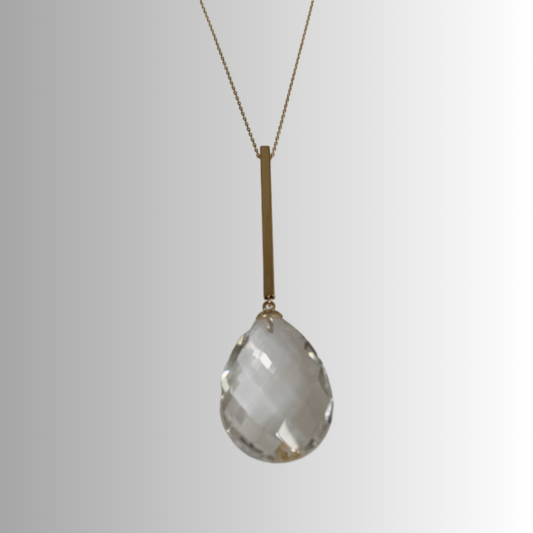 White Topaz Necklace