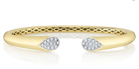 0.54CT Diamond Bangle