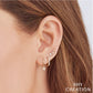 0.11CT DIAMOND HUGGIE EARRING