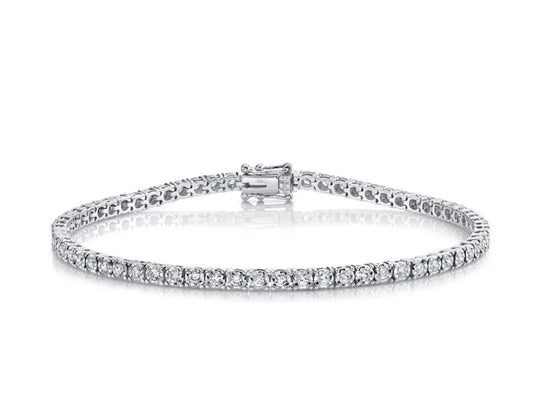 1.00CT DIAMOND TENNIS BRACELET