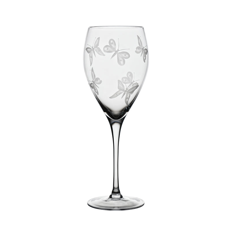 Fly Fusion Butterfly Wine Goblet