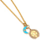 ENAMEL CHARM NECKLACE