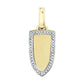 0.12CT DIAMOND MATTE PENDANT