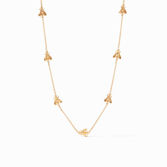 Delicate chain with delightful bee stations.