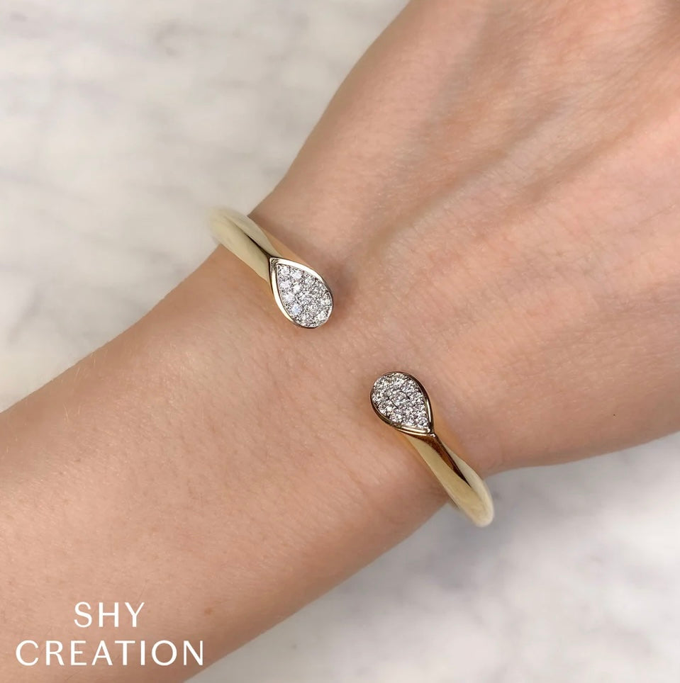 0.54CT Diamond Bangle