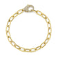 0.41CT DIAMOND PAPER CLIP LINK BRACELET