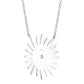 0.43CT DIAMOND STARBURST NECKLACE