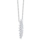 0.43CT DIAMOND STARBURST NECKLACE