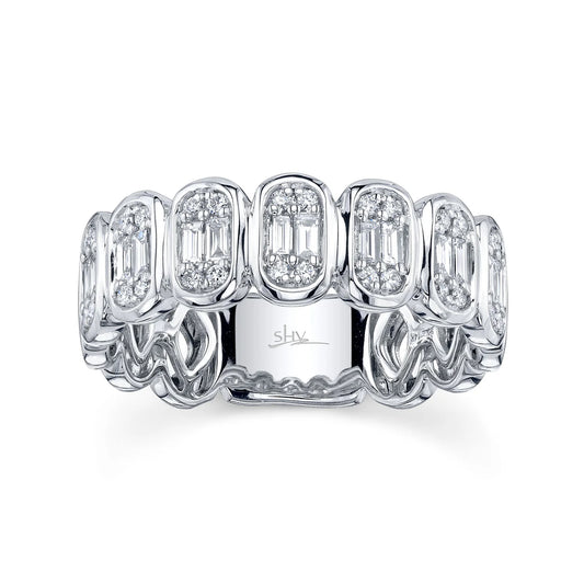 0.50CT DIAMOND BAGUETTE BAND