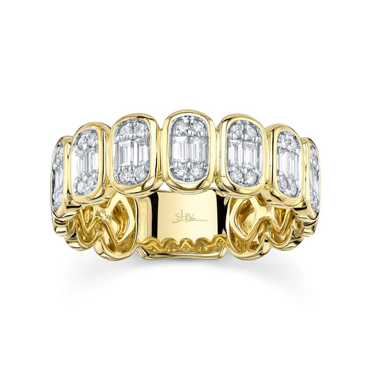 0.50CT DIAMOND BAGUETTE BAND