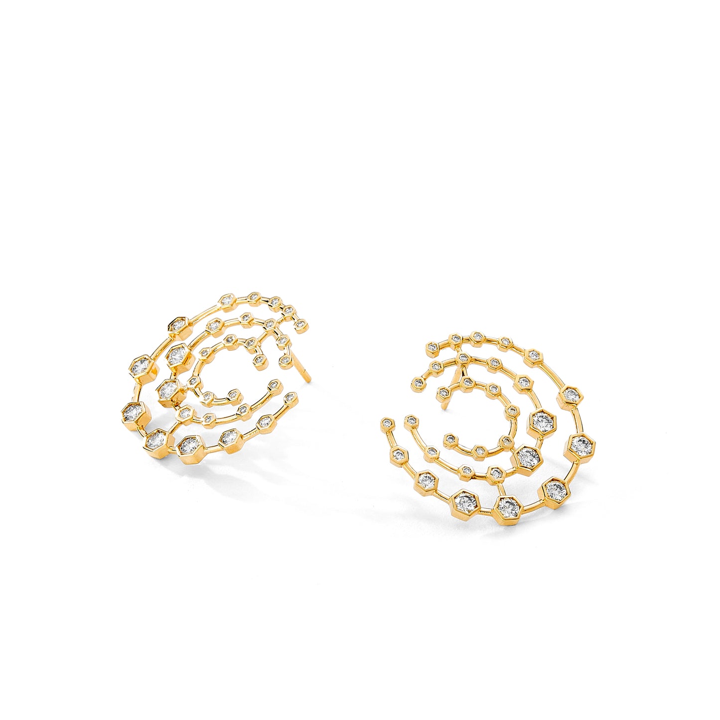 Geometrix Diamond Earrings