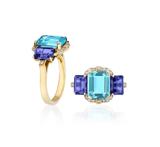 Three-Stone Cocktail Ring