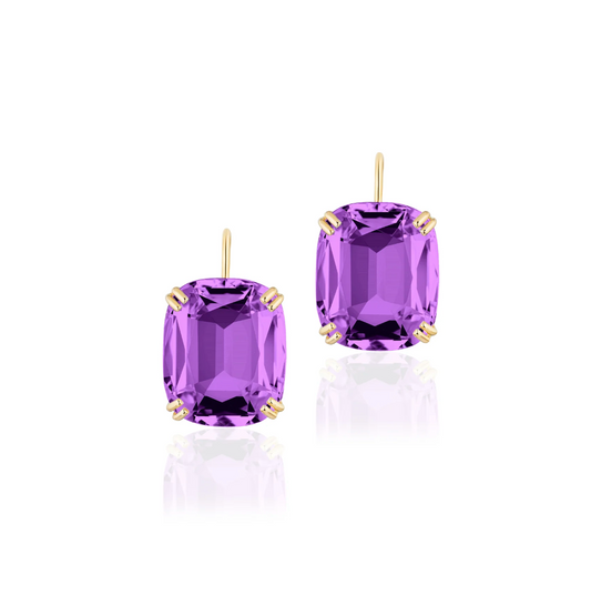 Cushion Drop Earrings