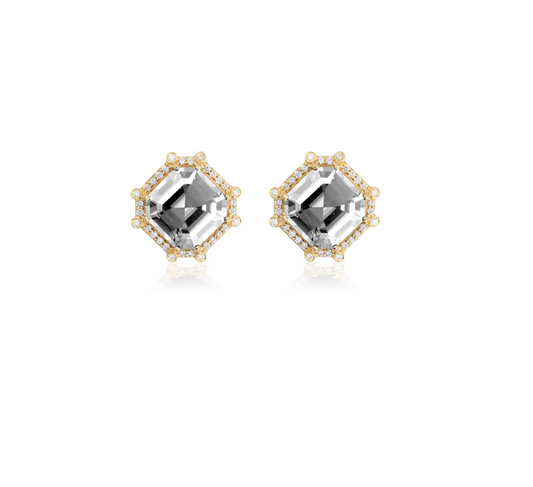 Crown Bezel Studs