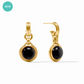 Solara Hoop & Charm Earring