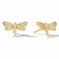 Dragonfly Pave Stud