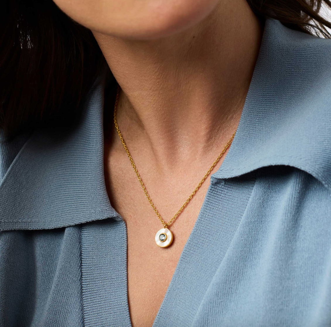 Colette Circle Delicate Necklace