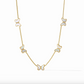 Papillon Delicate Station Necklace