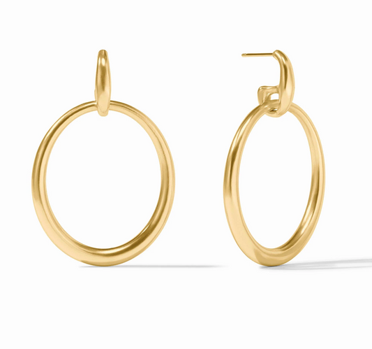 Laguna Doorknocker Earring