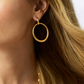 Laguna Doorknocker Earring