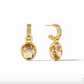 Jolie Hoop & Charm Earring