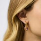 Jolie Hoop & Charm Earring