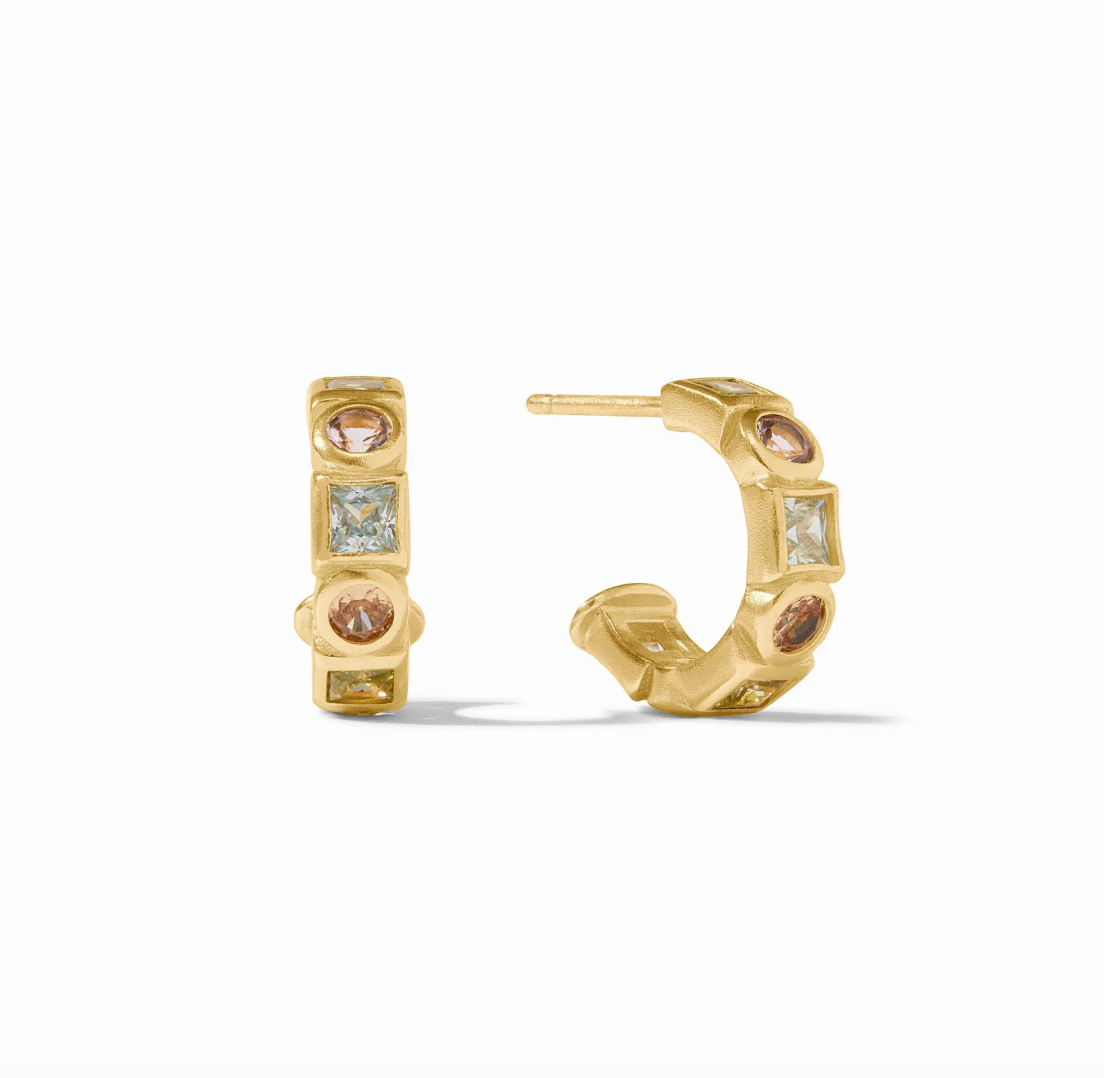 Jolie Hoop & Charm Earring
