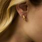 Jolie Hoop & Charm Earring