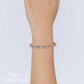 1.13CT DIAMOND EMERALD RIBBED BANGLE