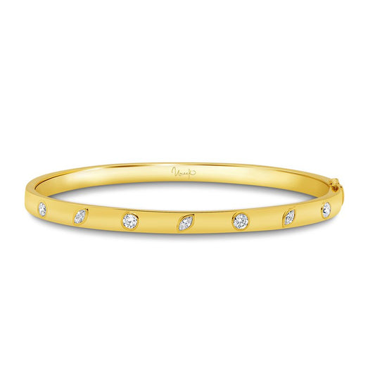 Uneek Alexandria Collection Bezel Bangle