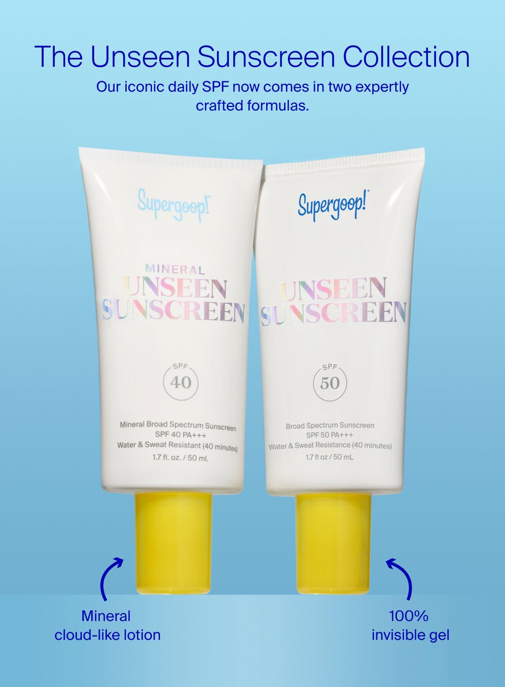 Mineral Unseen Sunscreen SPF 40 - thegreatputonmvMineral Unseen Sunscreen SPF 40Mineral Unseen Sunscreen SPF 40Mineral Unseen Sunscreen SPF 40SKINCARESUPERGOOPthegreatputonmvMNE - 08 - 22 - A1Mineral Unseen Sunscreen SPF 401.7 fl. oz.33683228