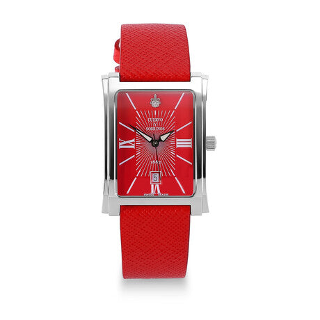Prominente Quartz Watch in Red
